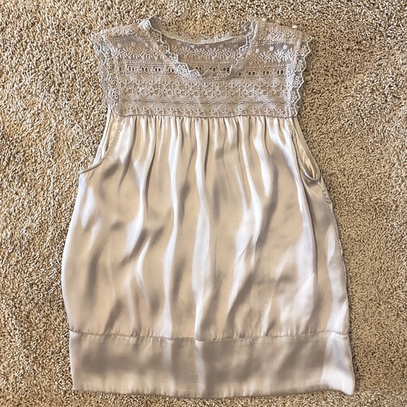 Satin Shirt with Buttons - Picture 1 of 3